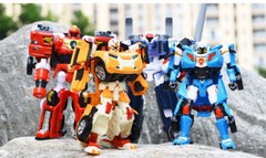 Tobot Fighter Evolution X Y R Figure Kids Boys Toy Car Truck Vehicle Robot Gift