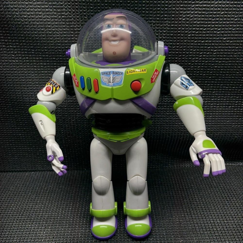 Disney Store 12″ Buzz Lightyear Interactive Talking Action Figure (Wear)