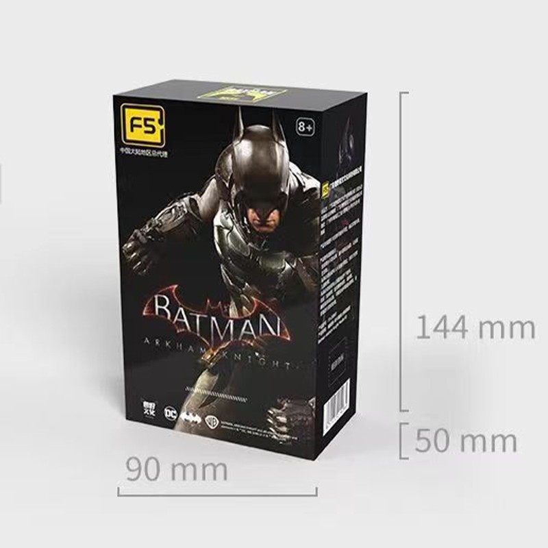 F5 ROUNDD CULTURE Batman: Arkham Knight Deathstroke Anime Figure Movable Model