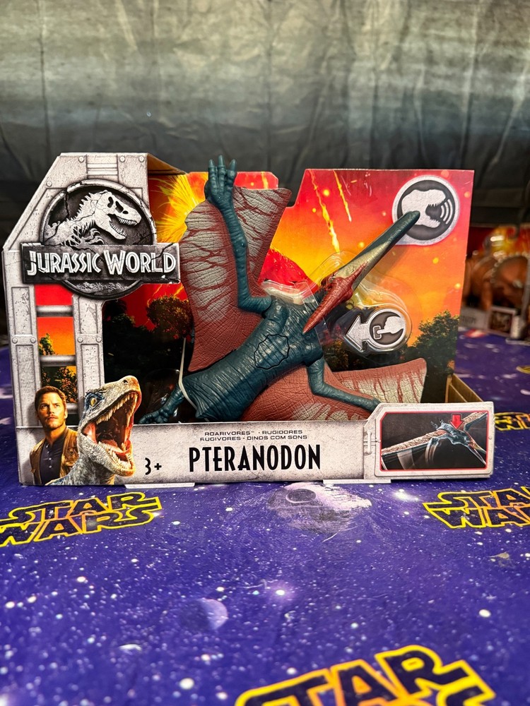 JURASSIC WORLD -PTERANODON Roarivores Fallen Kingdom Mattel BRAND NEW!!! NICE!!