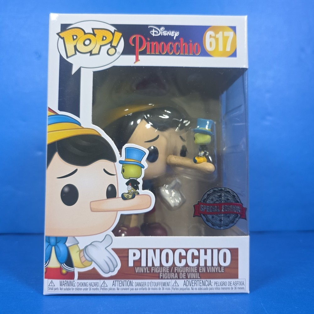 Funko Pop Movies Pinocchio with Jiminy Cricket 617 Special Edition