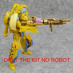 Upgrade Kit Multifunction Weapon Gut Gun Tail Gun For Kingdom Cheetor NETF DIY