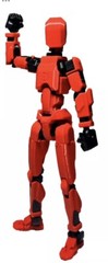 Dummy 13 Action Figure | 3D Printed Poseable Articulated Collectible Kit