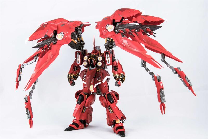 MC 1/100 Alloy KSHATRIYA NZ-666 Action Figure Model In Box In Stock Red Version