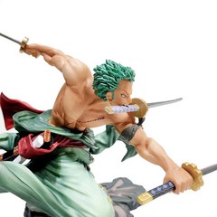 Hot One Piece 10cm Anime Figure GK Roronoa Zoro Three-blade Sa-maximum Manga