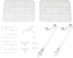 Tamashii Nations: Stage Act 4 Humanoid Stand Support (Clear) – 2 Stands Per Box