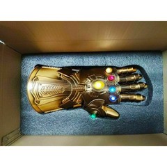 1PCS New Hot HCMY Thanos Infinity Gauntlet Full Metal 1:1 Wearable Cosplay Stat