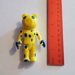 Roblox Piggy Series 1 Dinopiggy Yellow Blue Spots 3.5 Inch PhatMojo Figure