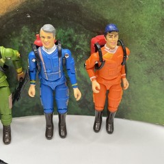 Vintage 1983 Galoob A-Team 3¾” Action Figure Headquarters Set w/ accessories