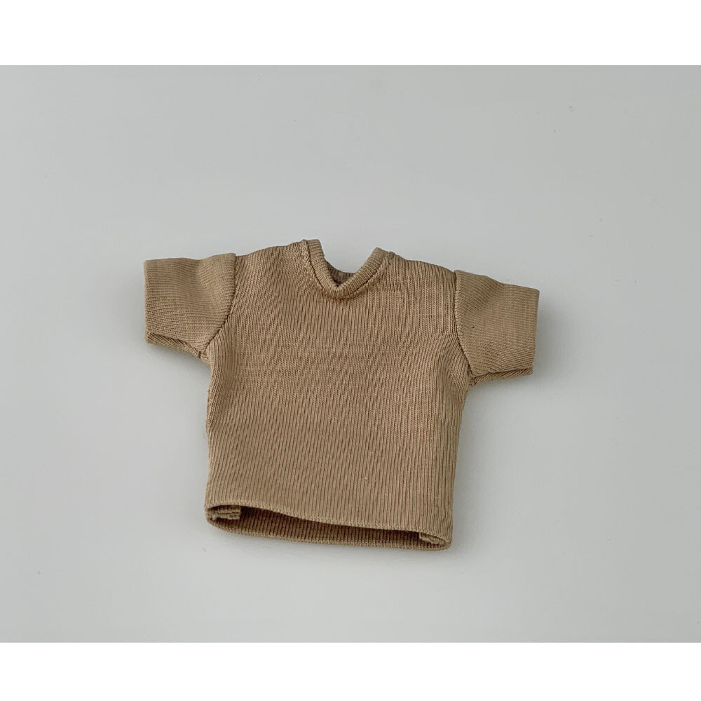 1/12 Scale Male Soldier T-Shirt Short Sleeve Clothes Model For Action Figure 6″