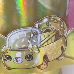 SDCC 2018 EXCLUSIVE SHOPKINS CUTIE CARS, 24 CARAT BLING, GOLD, UCC, COMIC CON