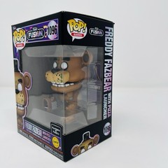 Funko Pop! Fusion, Freddy Fazbear with Pizza Launcher #1096 CHASE w/ Protector