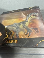 Mattel Jurassic Park Amber Collection Retired Velociraptor Lot JP3 Big One Tiger