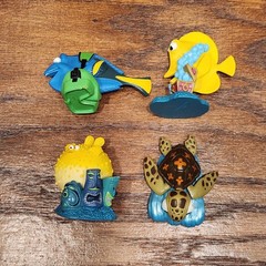 Disney Pixar Finding Nemo PVC & Plastic Figure Cake Toppers Lot of 7 Toys Set