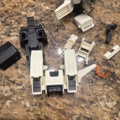 2002 Hasbro Tomy Zoids White Liger Zero Action Figure Robot Lion Tiger UNTESTED