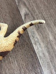 Vintage Schleich Brachiosaurus Dinosaur Figure Toy Brown Beige 2002 6.5” F1