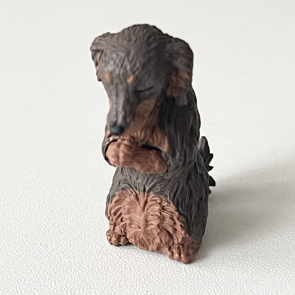 Gassho Praying Dog Dachshund Mini Figure Gashapon Capsule Toy Gachapon Gacha