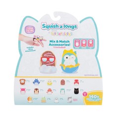 Squishmallows Squish-a-longs Series 1 14-Pack Mini Figures + Mystery Rare Figure