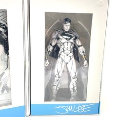 DC Collectibles Blueline Edition Superman Jim Lee Action Figure White Black