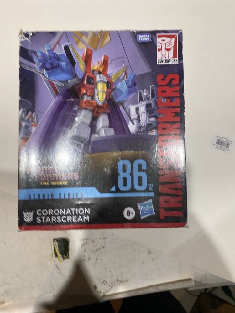 Studio Series 86 Leader Class Transformers Movie 1986 Coronation Starscream