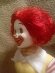 Vintage 1976 Remco McDonald’s Ronald McDonald Figure Toggle Head Original Toy