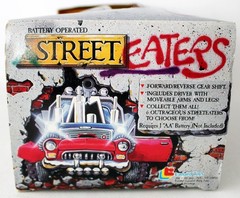 Rare Vintage 1987 Street Eaters Alley Cat + Figure Lanard Toys New Sealed !