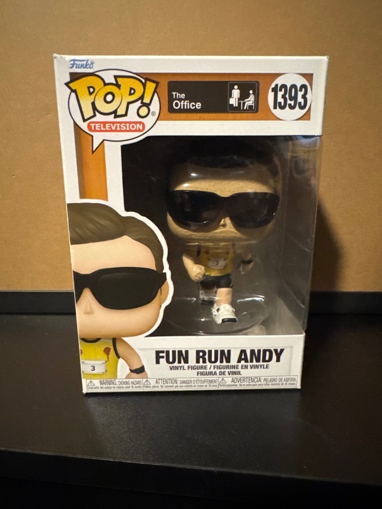 Funko Pop! Television The Office Fun Run Andy Vinyl Figure #1393