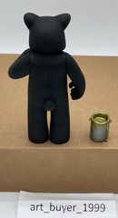 Luke Chueh Target Black & Gold Vinyl Figure SIGNED Box & Bear Munky King LE 500
