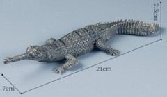 Gator Crocodile 8 Inch Animal Toy PVC Action Figure Doll Kids Toys Party Gifts