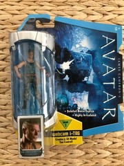 Mattel Avatar Jake Sully/ Col. Miles Quaritch Action Figure Lot 2009 3.75in New
