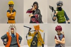 Naruto Jiraiya Kazekage Gaara Itachi Uchiha Hatake Kakashi Action Figure 7”