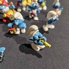 Vintage ASSORTED Lot of 11 Smurfs Peyo Schleich PVC Figures West Germany
