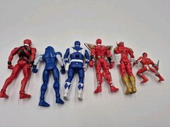 vintage power rangers figures lot
