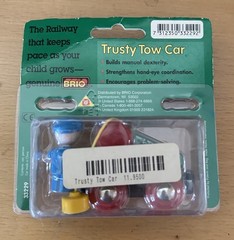 33229 BRIO Wooden Train Trusty Tow Car! NIB! Thomas!