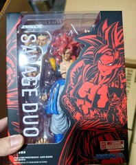 SAVAGE DUO Super Saiyan 4 Gogeta Demoniacal Fit 1/12 Action Figure Official
