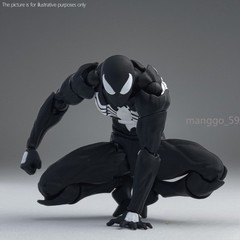 IN USA!! Mess Toys Symbiote Spider-Man Action Figure Black Spide Model Xmas Gift
