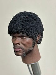 1/6 Pulp Fiction Jules Winnfield Custom Action Figure One of a Kind Masterpiece