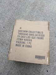 BRAND NEW SIDESHOW COLLECTIBLES STAR WARS THE CHILD GROGU Life Size 1:1 400369