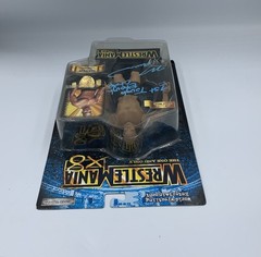 WWE 2002 Jakks MAVEN Signed & Inscribed Wrestling Figure Wrestlemania X8