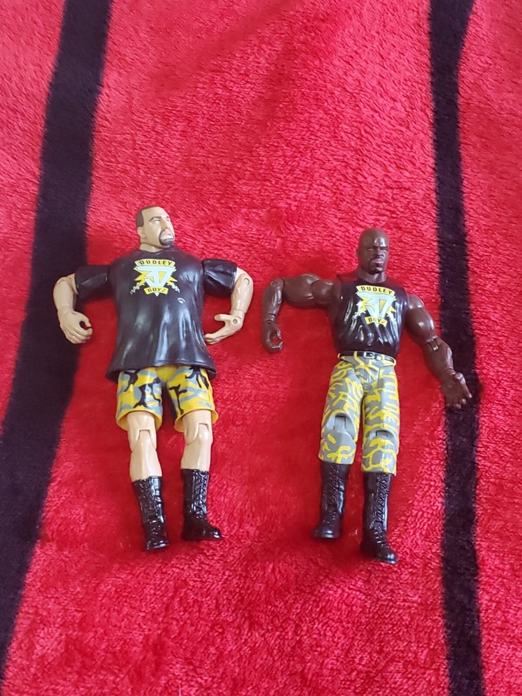WWE Jakks Adrenaline 8 Bubba Ray & D-Von Dudley Boyz Action Figure Wrestling WWF