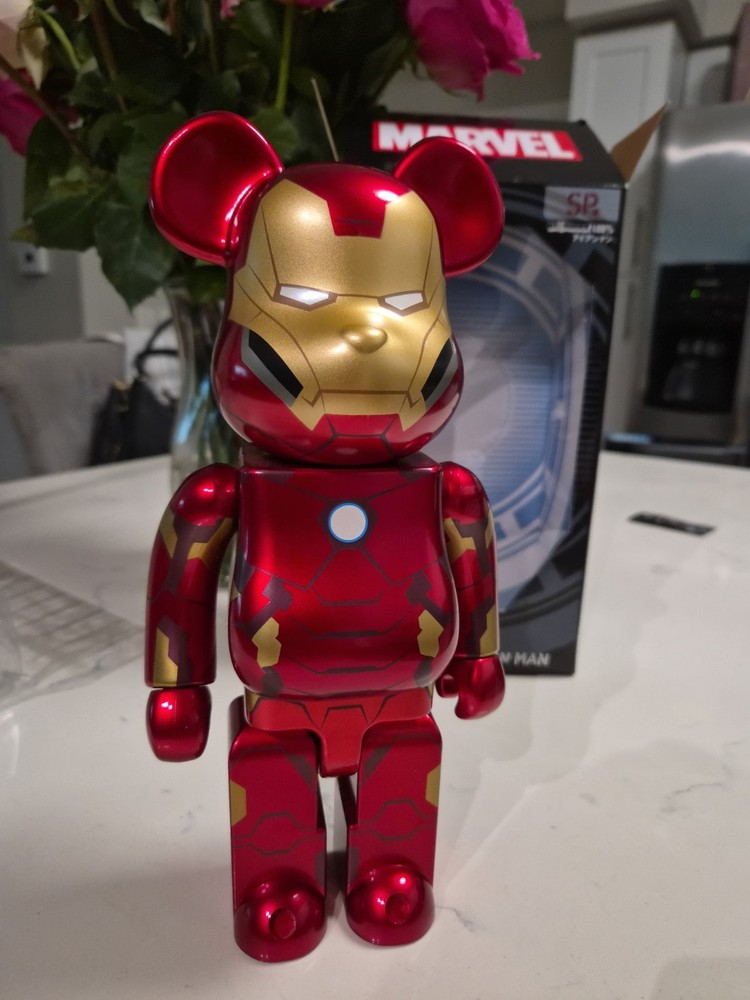 Iron Man Bearbrick 400% SP – MEDICOM TOY