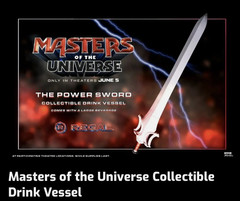 Original Masters Of The Universe He Man Power Sword Cup Ready to Ship 114CM