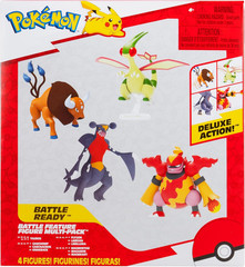 Pokemon Battle Feature Figure 4 Pack – Features Four 4.5-Inch Battle Ready Figur