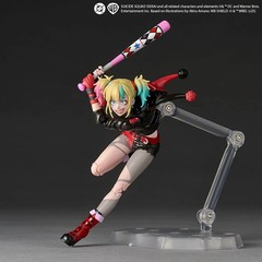 Kaiyodo Revoltech Harley Quinn Suicide Squad Isekai Ver. w/bonus New In Stock