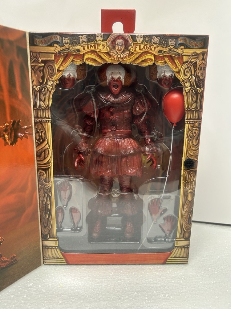 NECA Welcome To Derry Ultimate Blood Pennywise Action Figure NIB Ready To Ship!