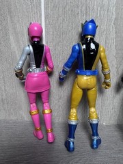 Power Rangers Dino Fury Action Figures Lot Pink Gold Blue Hasbro 2021