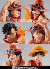 Authentic Bandai S.H.Figuarts Portgas D Ace Fire Fist One Piece Figure