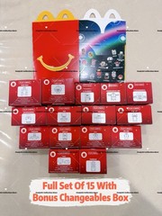 McDonald’s Toys 2026 Changeables Transforming Retro Toys Full Set Of 15 All BNIB