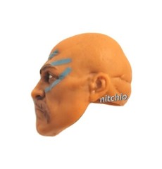 Mezco One:12 Conan Barbarian Booster Kit – TWO HEADS BALD & LONG HAIR 1/12 Scale