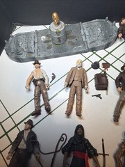 Indiana Jones 2008 Figure 3.75 Scale Lot of 22 With Accessories Hasbro